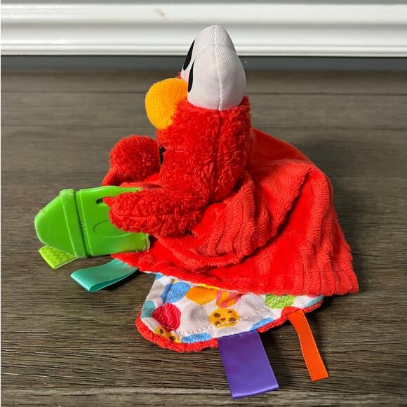 Bright Starts Sesame Street Elmo‎ Lovey with Tags & Teether - Picture 2 of 7